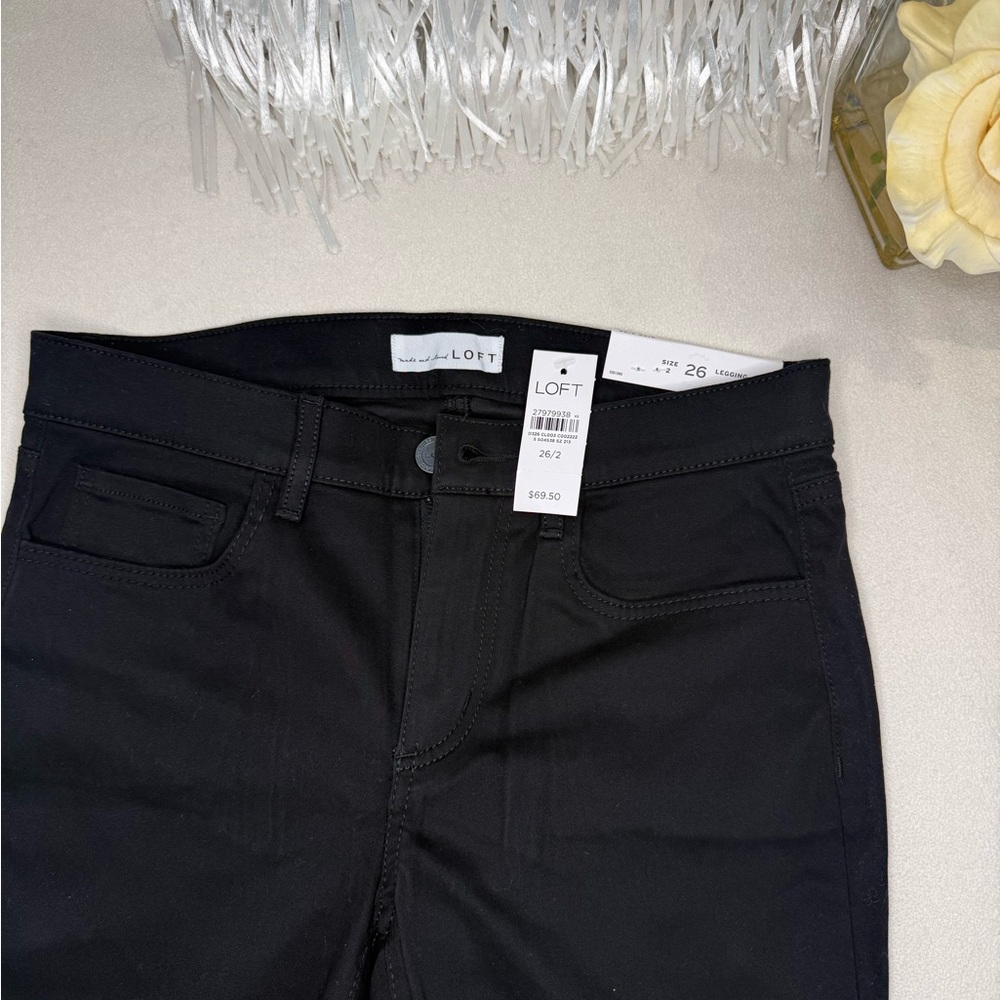 LOFT Women's legging NWT  Black Jeans